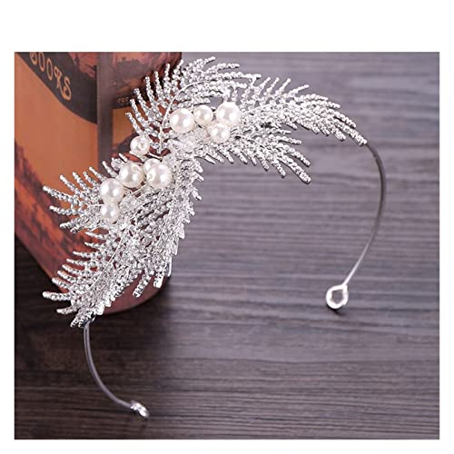 Tiaras con pedrería para novias e invitadas de ceremonia civil 6