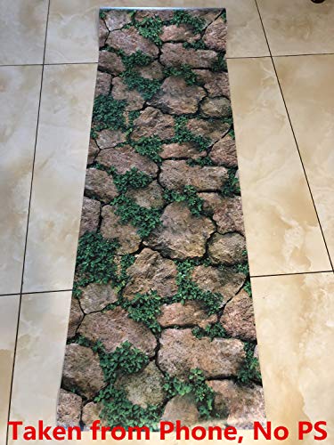 Yancorp 10Ft Brick Contact Paper Peel And Stick Wallpaper Self-Adhesive Stone Contact Paper Fireplace Kitchen Backsplash Covers #TOP5