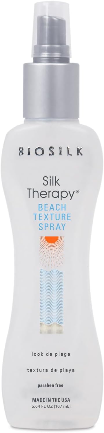 BioSilk Beach Texture, Styling Salt Spray for Natural Waves & Texture, Sulfate, Paraben, & Cruelty-Free, 5.64 oz