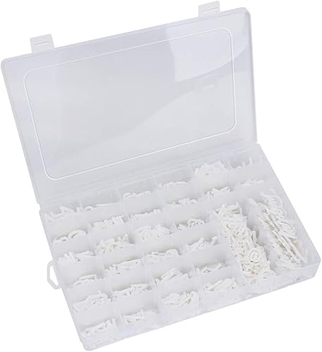 Miniatura 2 de Letras de tablero de cartas, 504 caracteres precortados (1 pulgada, blanco) con bandeja de clasificación, letras de tablero de fieltro