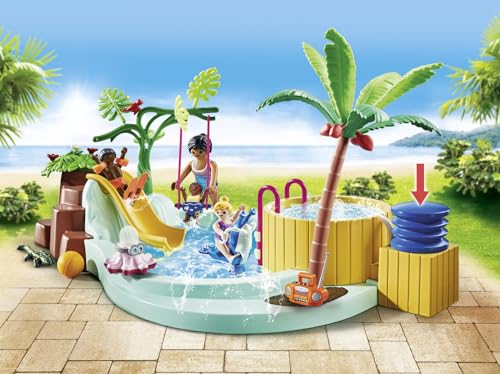 PLAYMOBIL | MyLife | Promo Pack Kinderbecken mit Whirlpool | detailreiches Spielzeug für Kinder ab 4 Jahren | 71529 – Ansicht 3