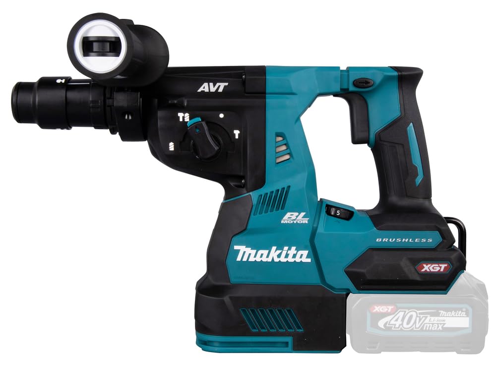 Makita HR004GZ 40V Max Li-ion XGT Martillo rotatorio sin escobillas - Baterías y cargador no incluidos