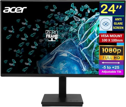 Image of Acer Vero V247Y G 24 inch Class Full HD LCD Monitor - 16:9 - Black