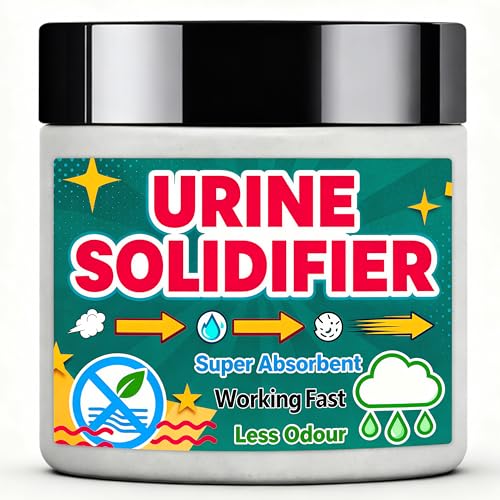 DOTUHAO Poo Gel, Pee Gel, Pee Powder, Poo Powder, Urine Absorbent Powder, Portable Toilet Powder Poos Urine Powder for Camping, Solidifier & Deodorizer for Portable Toilets, Urinals (4 OZ)