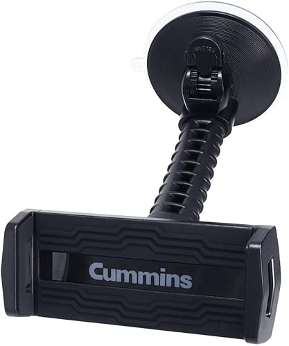 Cummins CMNWSTBLT - Soporte de ventosa para ventana de coche o tableta, compatible universal, color negro