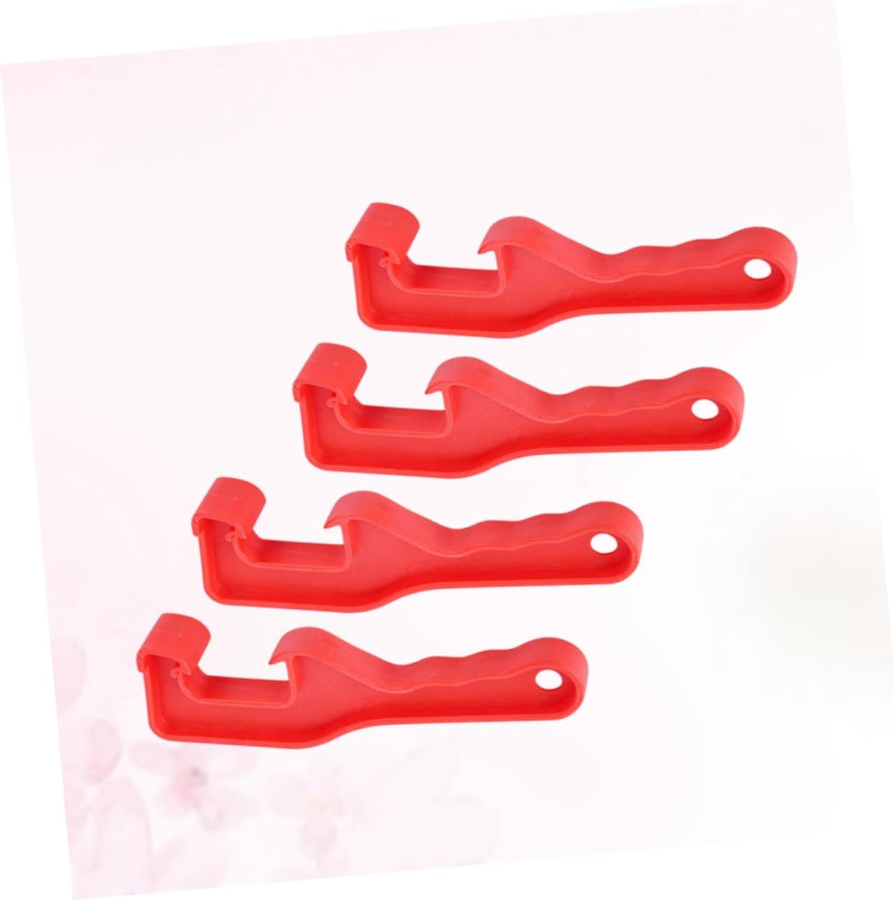 SHOWERORO 8pcs Plastic Bucket Opener Oil Drum Lid Wrench Paint Bucket Lid Opener Tools
