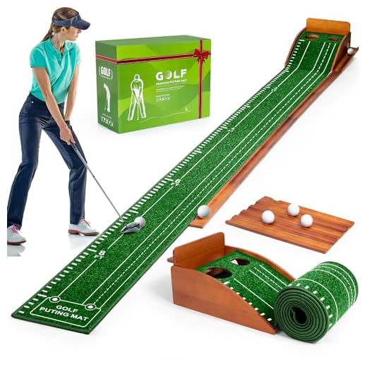 Putting Mat, Golf Putting Mat, Putting Mat Indoor Golf, Putting Green, Golf Mat, Putting Practice, Putting (Light green 2 holes)