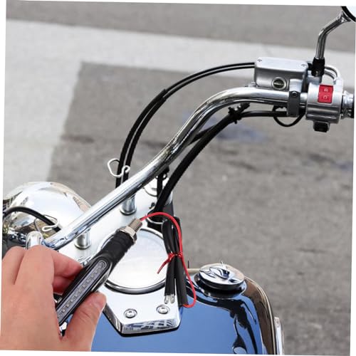 VICASKY 4Pcs Sinal De Volta Da Motocicleta Acessórios Da Motocicleta Luzes LED Para Motocicleta Luze