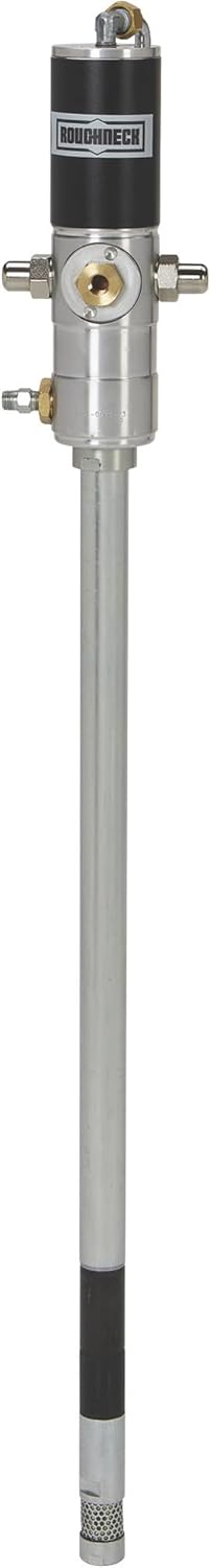Roughneck Air-Operated 50:1 Grease Pump, for 120-Lb. Drums, Model# GP2/501/N#1