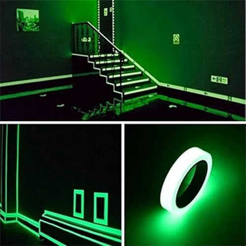Fita Adesiva Antiderrapante Neon Vagalume 05 Metros Piso Escada Rampa Externo