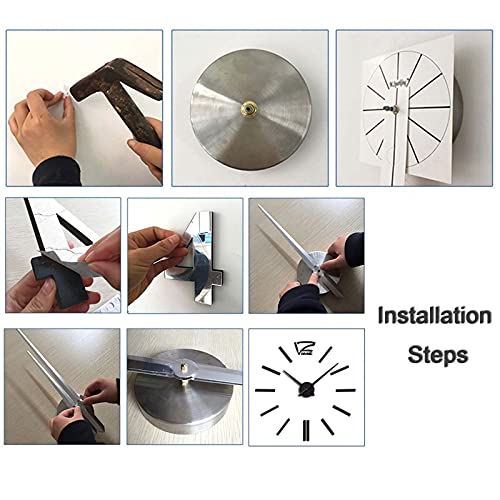 Horloges murales pour salon moderne et grande horloge de cuisine - 5