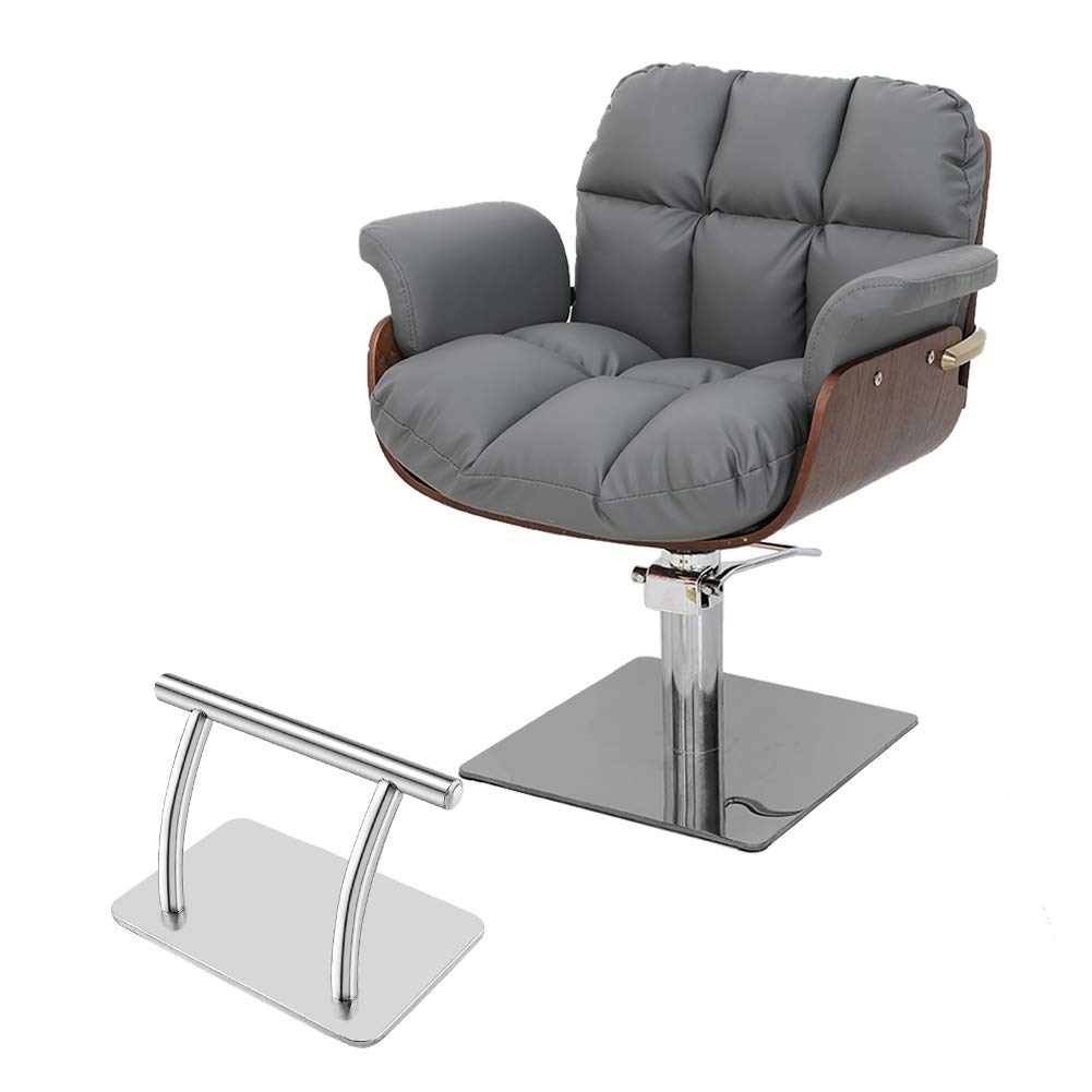Greensen Reposapiés de Acero Inoxidable Taburete de Salón de Peluquería o Accesorios para Sillas Reposapiés Profesional Práctico y Duradero