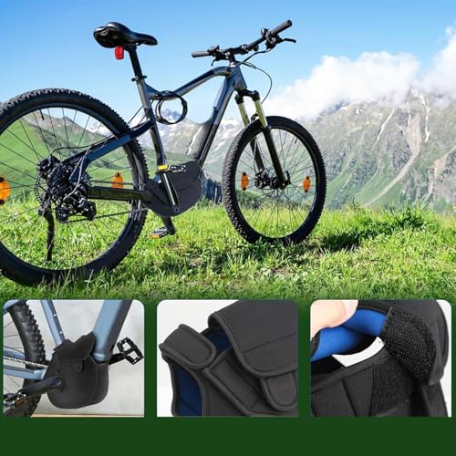 Cubierta de motor para bicicleta eléctrica impermeable, protector cortaviento de e-bike 5