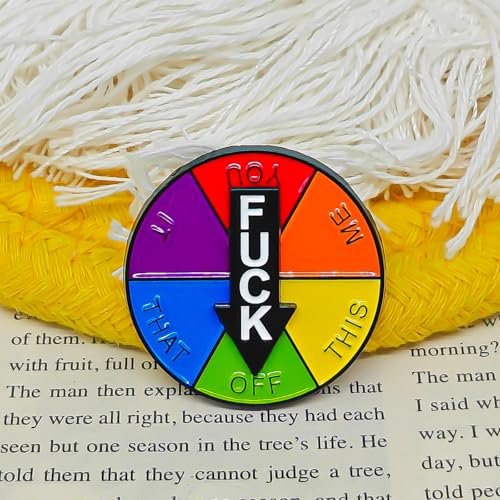 Lucky Wheel Pin - Rotatable Arrows Pins - Fun Series - Enamel Lapel Pin - Plated Badge for Clothing, Bags, and Lanyards3