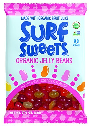 Surf Sweets Organic Jelly Beans, 2.75-Ounce Bags (Pack of 12) by Surf Sweets