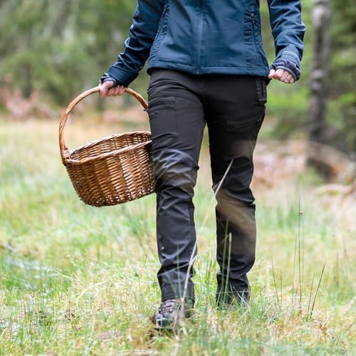 Pinewood Damen Finnveden Hybrid Extrem Damen Hosen - Wanderhose Damen - Winddichte und wasserdichte Outdoorhose mit 4-Wege-Stretch, UV- und Mückenschutz - robust und langlebig