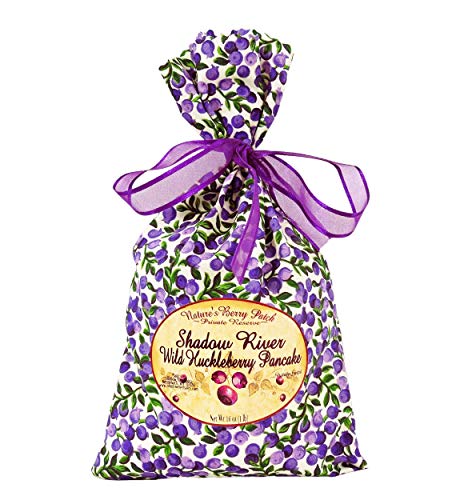 Shadow River Wild Huckleberry Gourmet Pancake Mix 16 oz