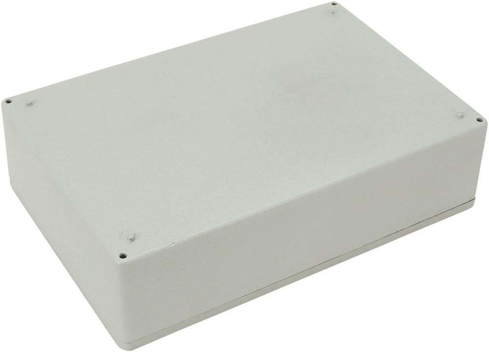 8.7"x5.7"x2.2"(222mmx145mmx55mm) Aluminum Transmission Junction Box Universal Electric Project Enclosure