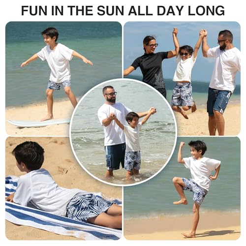 Image of Kanu Surf Boys' Avalon Quick Dry UPF 50+ Beach Swim Trunk