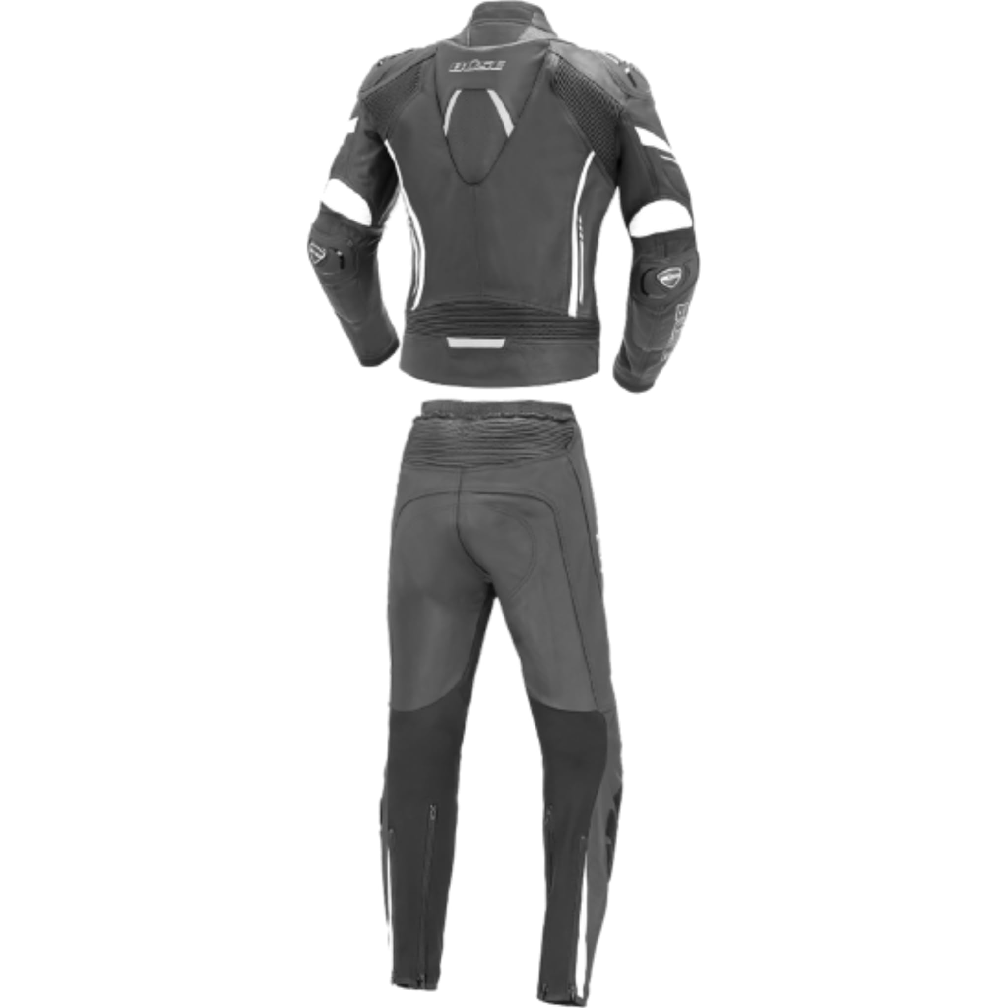Büse Imola 2-Teiler Motorrad Lederkombi Schwarz/Weiß 62