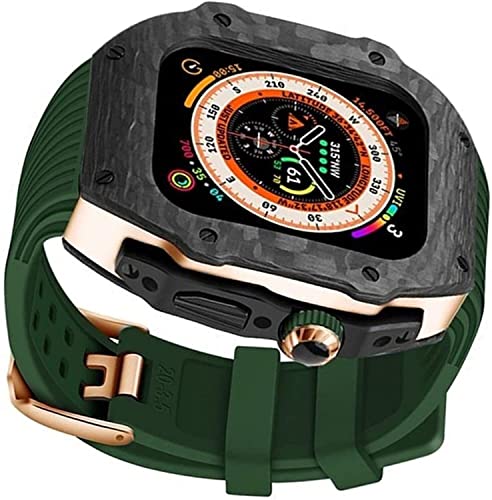 Bracelet silicone SCHIK Apple Watch évite la transpiration sur boîtier 44 45 49 mm