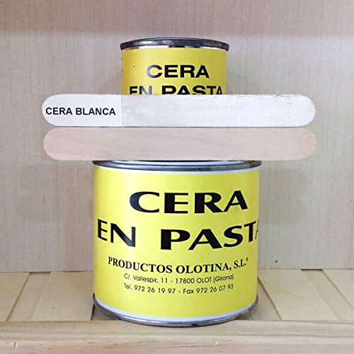 Cire en pâte 500 ml finition blanche pour la protection de vos meubles