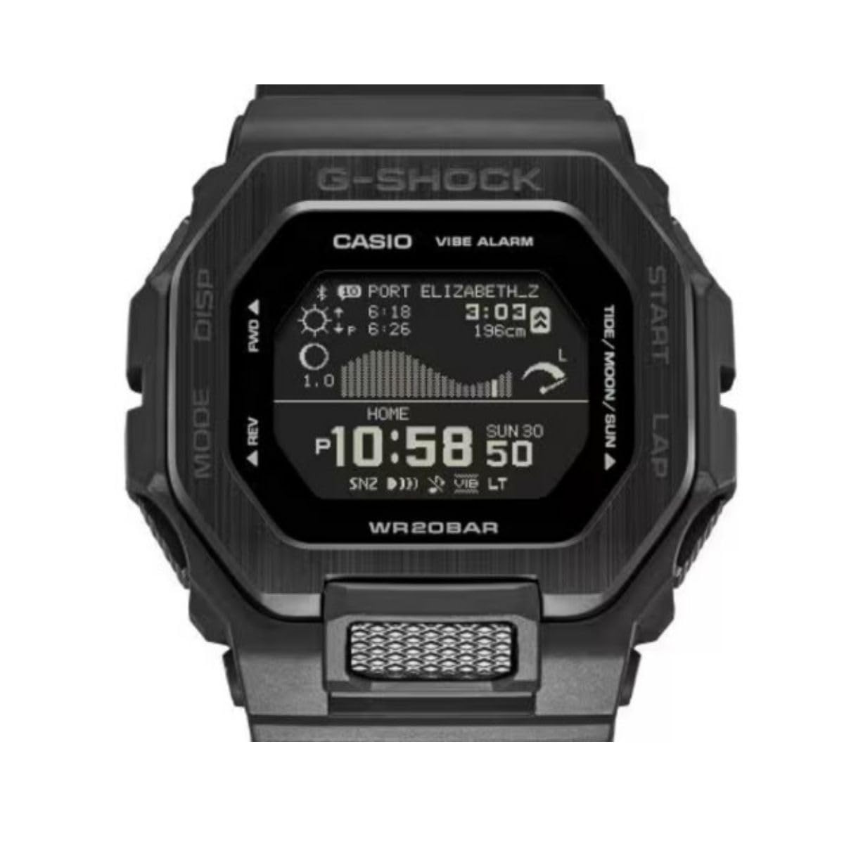 casio G-Shock GBX-100NS-1DR Digital Dial Black Resin Strap Men's Watch Bluetooth Shock Resistant G1125-picture-55