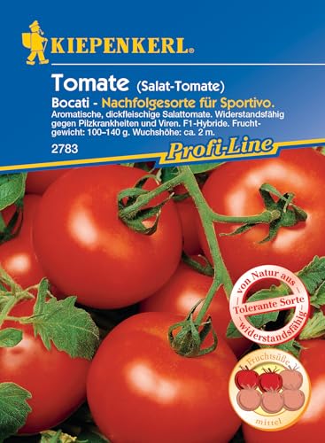 Kiepenkerl Profi-Line Salat-Tomatensamen Bocati, F1 2783 - Aromatisch - Dickfleischig -...