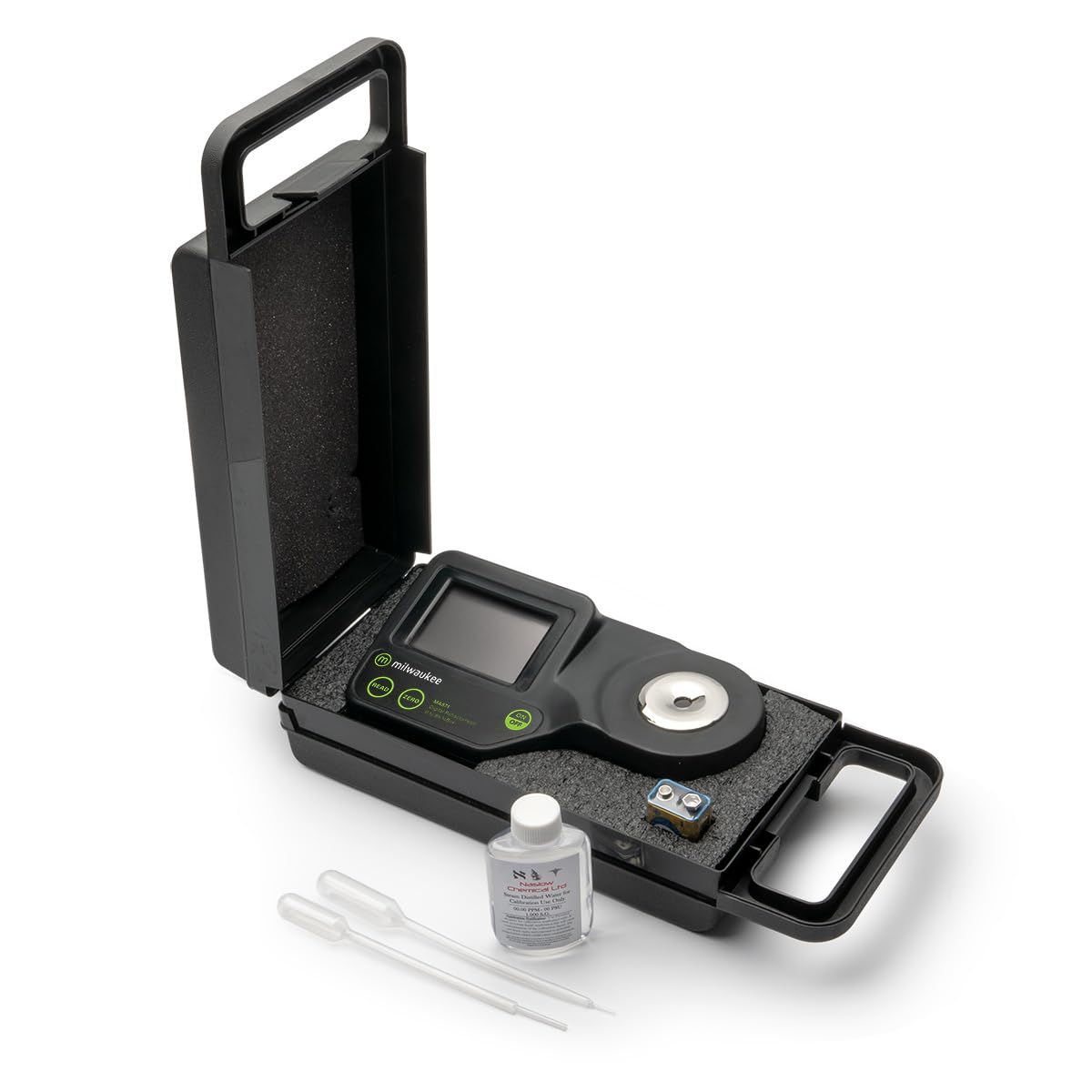 Milwaukee 0 to 85% Brix Digitial Refractometer with Carrying Case - MA871BOX