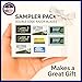 ABS American Beauty Supply Double Edge Safety Razor Blades Sampler Pack for Men-Includes 4 Top Global Brands: Feather Astra Personna Derby-Comfortable Shaving –Fits All Double Edge Safety Razors (50)