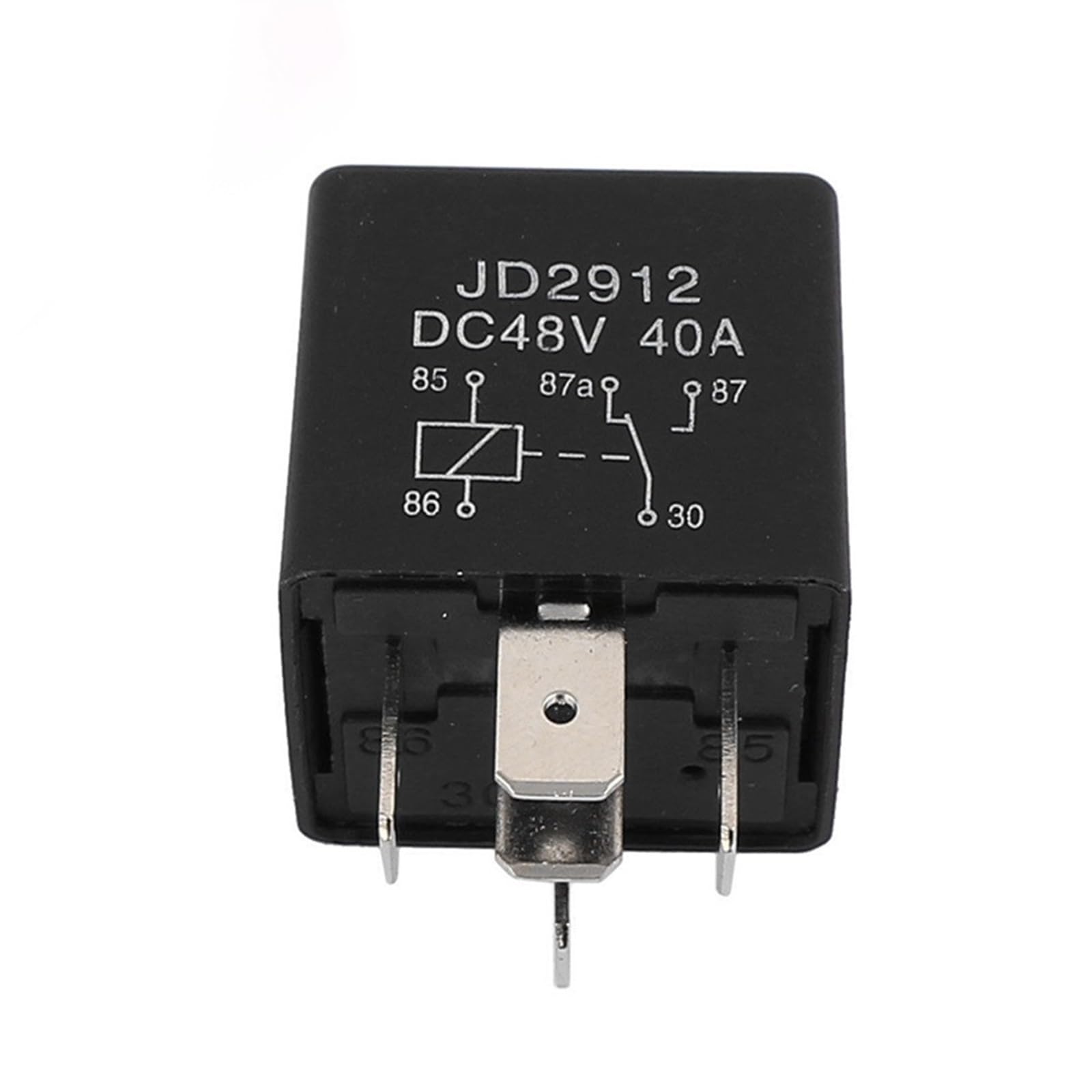 Relé de seguridad for vehículo JD2912 DC 48 V, bobina 40 A, 4/5 pines, 5 unidades(4pin)