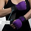 Hayabusa-Quick-Gel-Boxing-Hand-Wrap-Gloves Hayabusa Quick Gel Boxing Hand Wrap Gloves - Purple/Black, Small