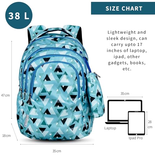 Image of TRAVALATE Backpack for Men & Women | Stylish Office & College Laptop Bag | Durable Multi-Compartment Daypack for Travel, Work & Daily Use