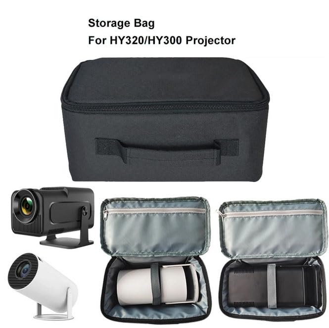 Funda portátil multifuncional para proyector HY320/HY300, bolsa suave impermeable y a prueba de polvo de tela Oxford miniatura 2