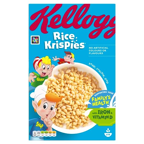 Kelloggs Rice Krispies Breakfast Cereal 430g