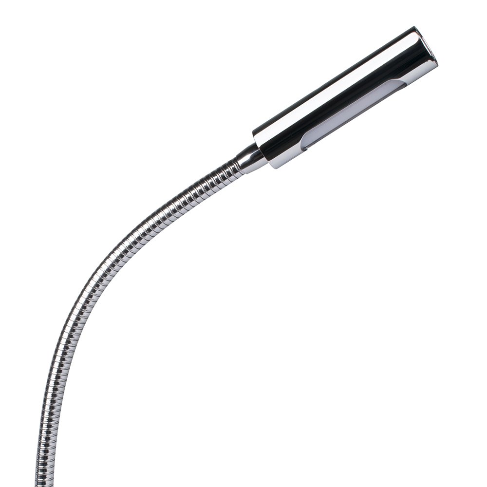 QUICK Califfa 12/24 V, Switchable Between Daylight/Red Light LED Wall Light with and without Leather Cover