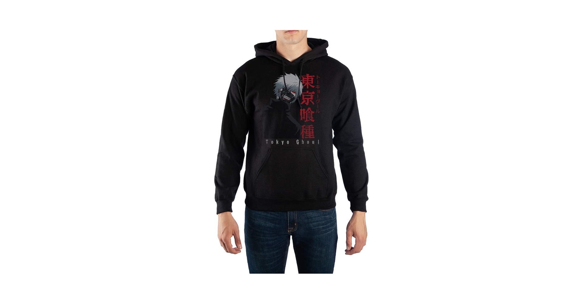 Amazon.com: Toyko Ghoul Hooded Sweatshirt with Japanese Text
