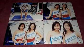 レースクイーン　写真　Lサイズ　35枚　CALSONIC　林タカエ　吉川ひとみ Amazon.co.jp: レースクイーン 写真 Lサイズ 8枚 1998年 林