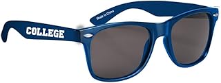 WinCraft - Gafas de sol de plástico, estilo vintage, color azul marino