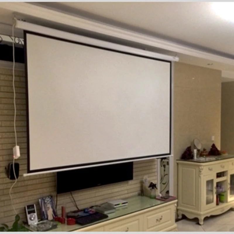 Pantalla de proyección eléctrica 100 pulgadas 16:9 miniatura 3