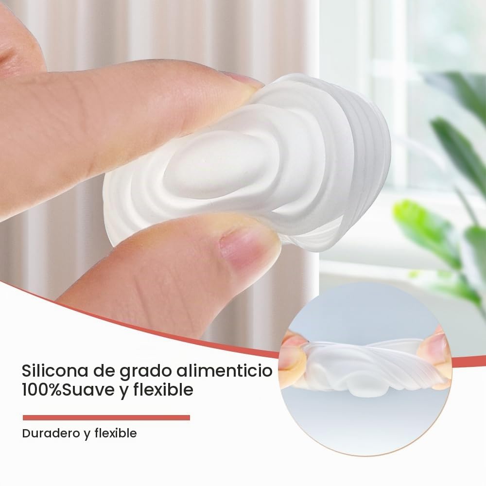 8 válvulas de pico de pato y 4 diafragmas de silicona compatibles con Momcozy M5, accesorios de repuesto de piezas de bomba M5 fabricados por Tbuymax, no son piezas originales de bomba Momcozy