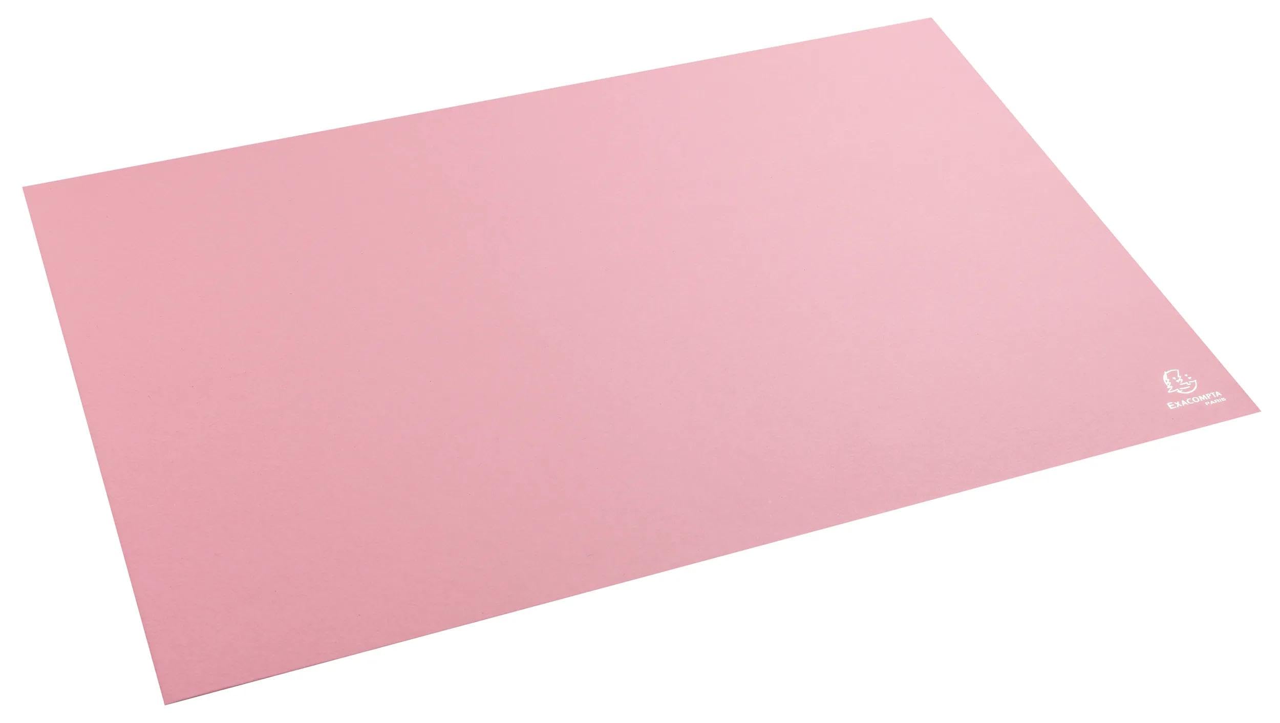 Exacompta - Ref. 60060D – 8 Stück – recycelte Schreibtischunterlage aus Pappe Autentik – kompatibel mit optischen und Lasermäusen – Format Wide – große Länge und kurze Tiefe – 57,5 x 37,5 cm –
