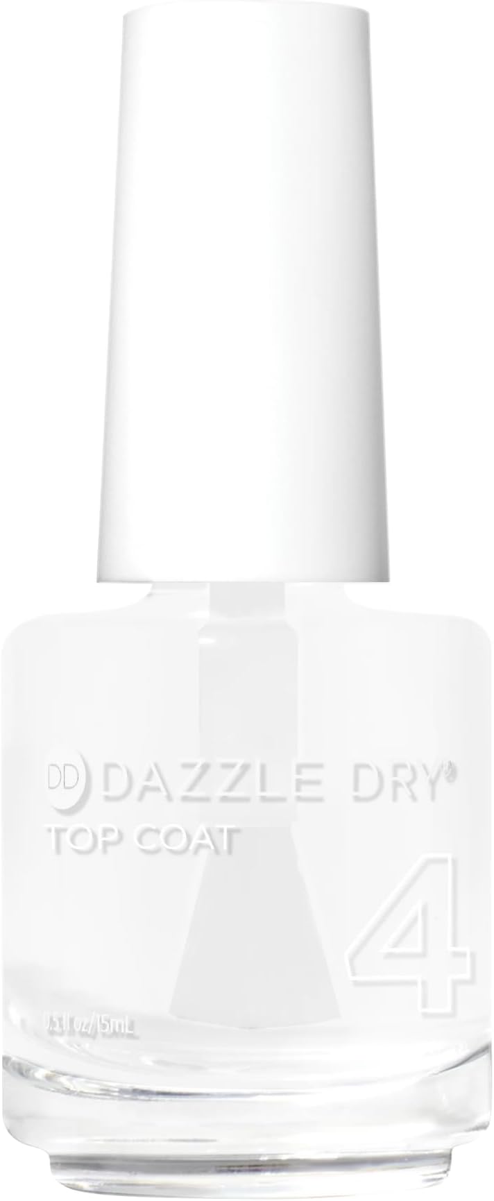 Top Coat - Step 4 - A Quick Dry Top Coat Nail Polish - A Gel Nail Polish Alternative for Long-Lasting, Non-Toxic Manicures (0.5 fl oz)