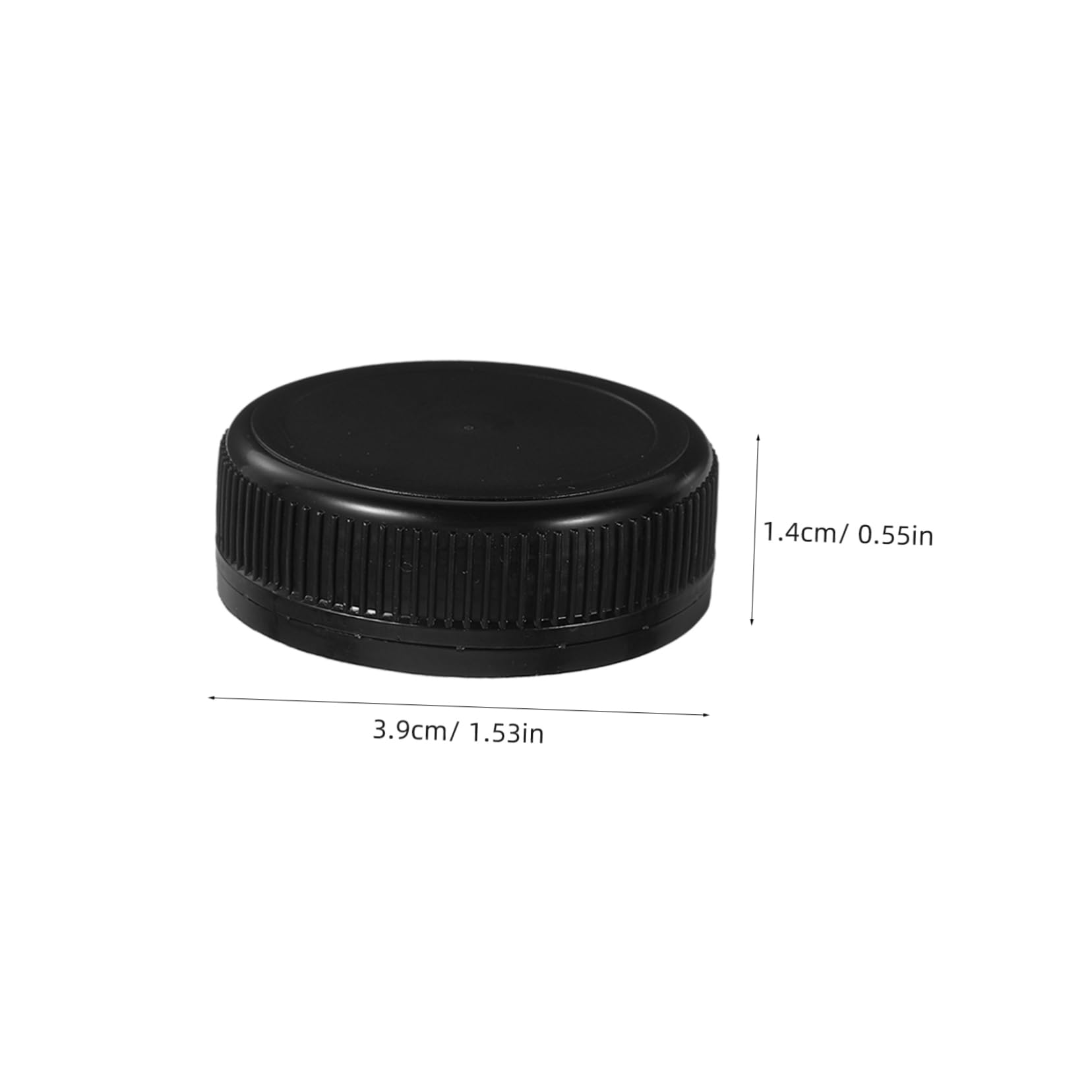 PRETYZOOM 100pcs Screw Caps Resin Plastic Lids for Bottles Anti-theft Bottle Caps Tight Seal for Brewing