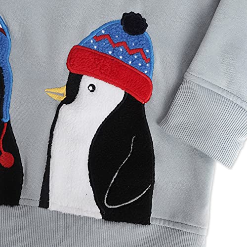 Image of Kids Boys Mid Length Regular Hoodie Sweatshirt