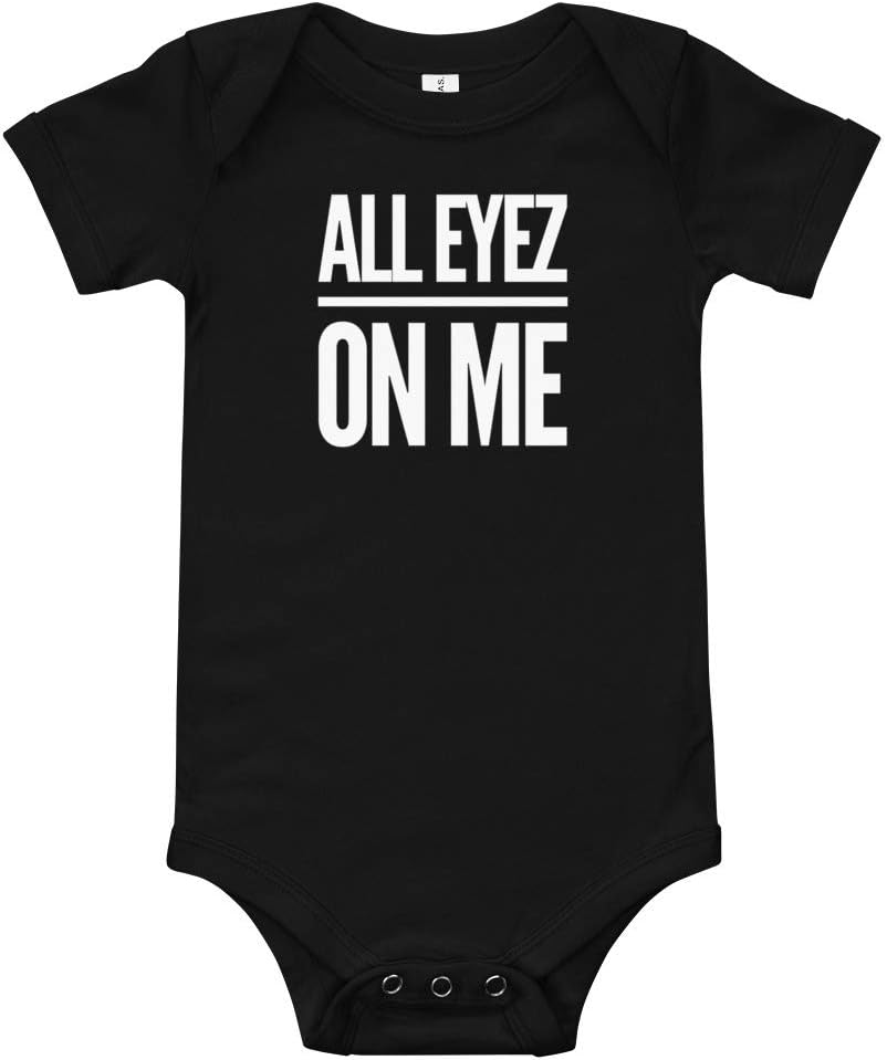 All Eyez On Me, Hip Hop Baby Bodysuit One Piece, Hip Hop Baby Clothes, Fun Baby Gift, Cool Baby Clothes,2Pac Art