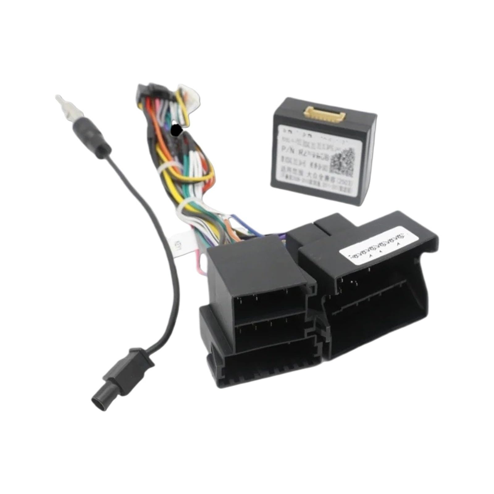 Autoradio-Einbaurahmen,Android-Autoradio,Canbus-Box,Decoder,Kabelbaum,Adapter,Stromkabel für VW Caravelle 6 T6 2015-2020