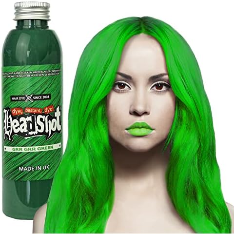 Grüne Haarfarbe Headshot Grr Grr Green Cover
