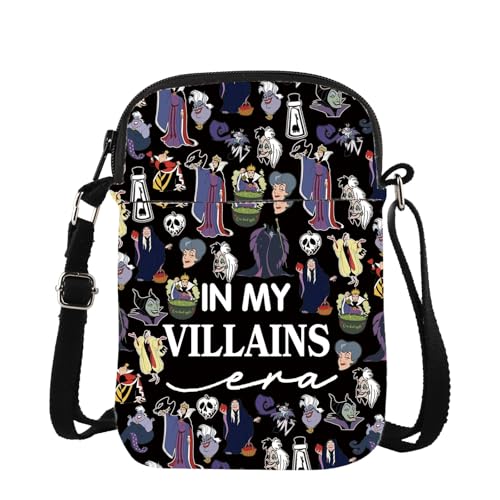 TSOTMO Villian Merch Evil Queen Characters Group Gift Crossbody Bag for Villains Fans Evil Gift