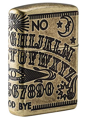 Encendedor Zippo Armor Deep Carve Brass miniatura 6